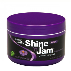 Ampro Pro Styl Shine 'n Jam Conditioning Gel Regular Hold 8oz Ampro Pro Styl Shine 'n Jam Conditioning Gel Regular Hold 8oz